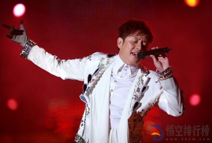 中国歌坛十大巨星排名 张学友、刘德华上榜